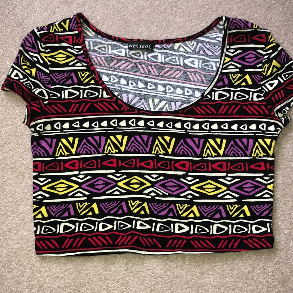 ⚠️Colorful crop top